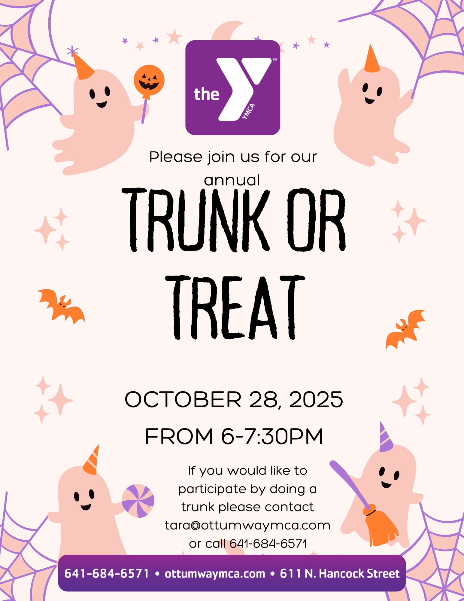 Fall Festival Trunk or Treat Flyer