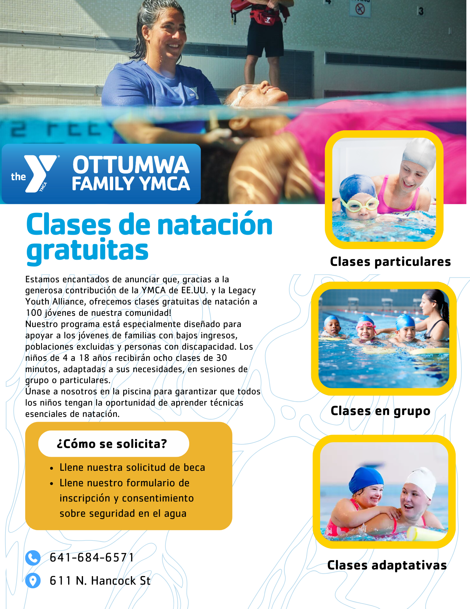 Swim grant Flyer